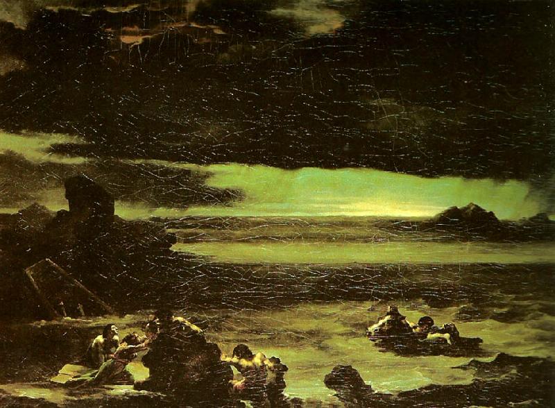 charles billoin scene de deluge oil painting image